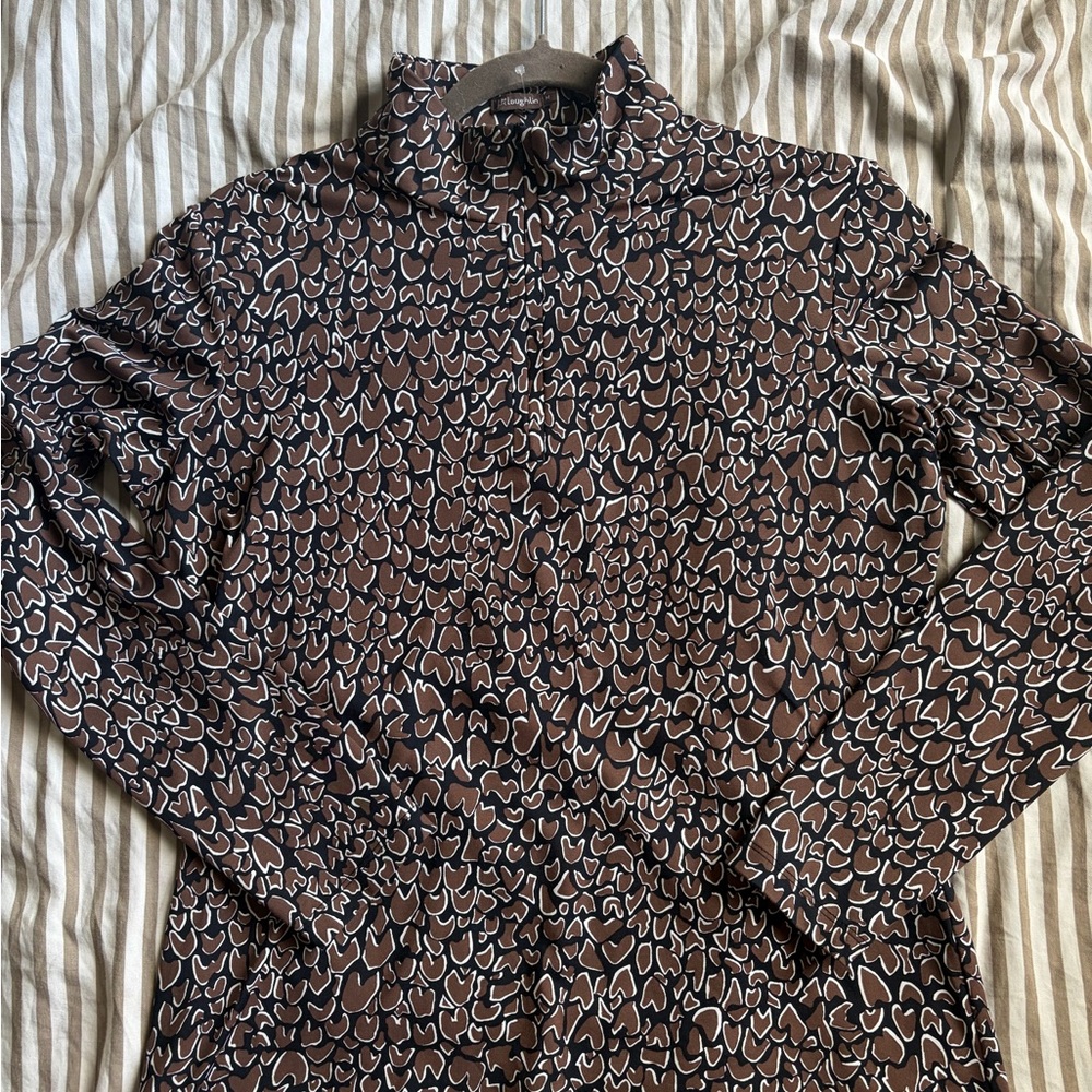 J. McLaughlin Geometric Athletic Quarterzip